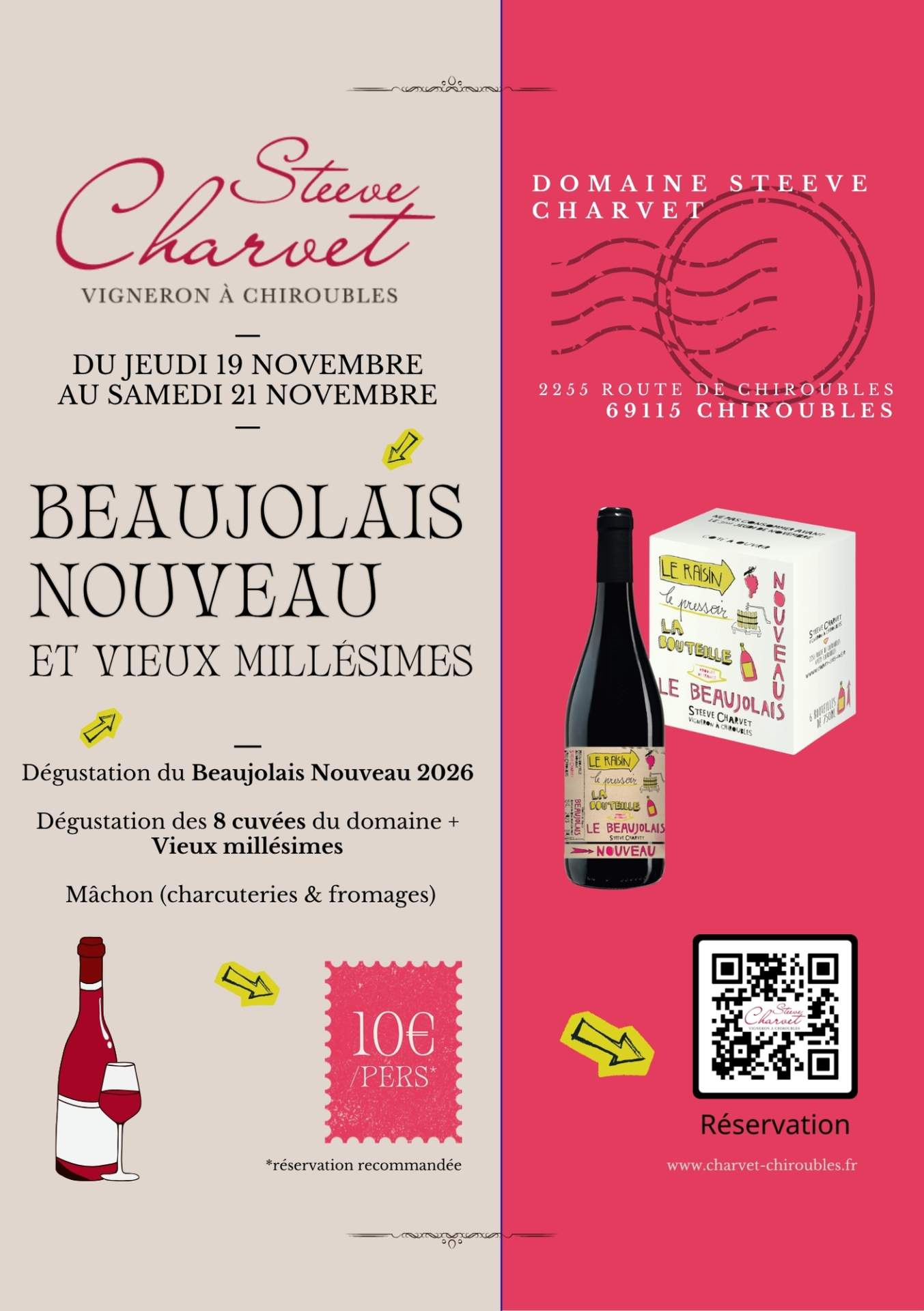 Dégustation Beaujolais